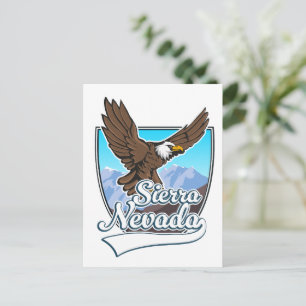 Sierra Nevada USA logo Holiday Postcard