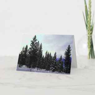 Sierra Nevada Winter Holiday Card
