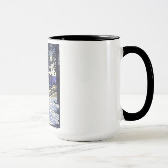 Sierra Snowbank Mug (Right)