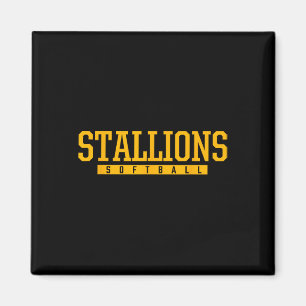 Sierra Stallions Softll Hs Magnet