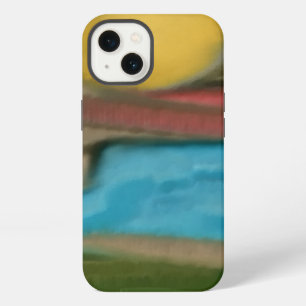 Sierra Sunrise Southwestern Abstract Art iPhone Case
