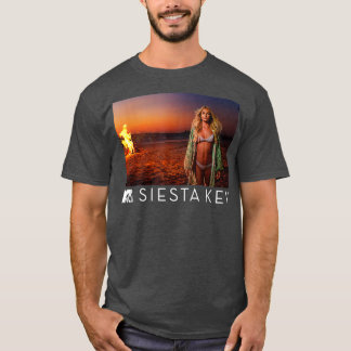 Siesta Key Beach And Girl T-Shirt