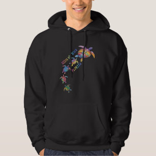 Siesta Key Beach Florida Sea Turtle Lover Beach Va Hoodie