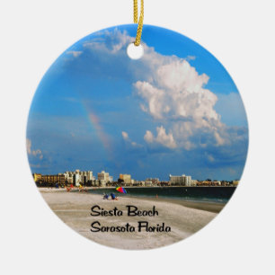 Siesta Key Ceramic Tree Decoration