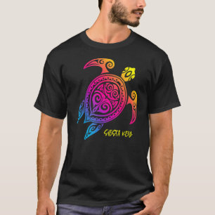 Siesta Key Florida Sunset Sea Turtle Beach Vacatio T-Shirt