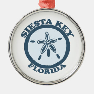 Siesta Key. Metal Tree Decoration