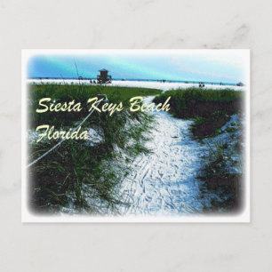 Siesta Keys Beach, Florida Apparel Postcard