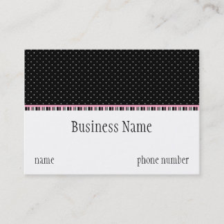 Siesta Motel Chubby Business Card