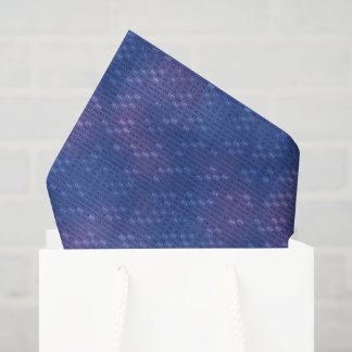Sieve of Eratosthenes Dark Blue Tissue Paper
