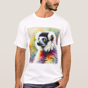 Sifaka Dreamscape 310824AREF109 - Watercolor T-Shirt