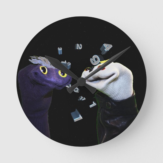 Sifl and Olly "Space & Time" Clock (Front)