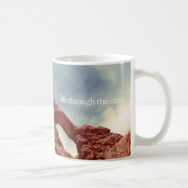 sift through the static coffee mug (Right)