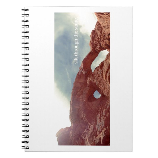 sift through the static notebook (Front)