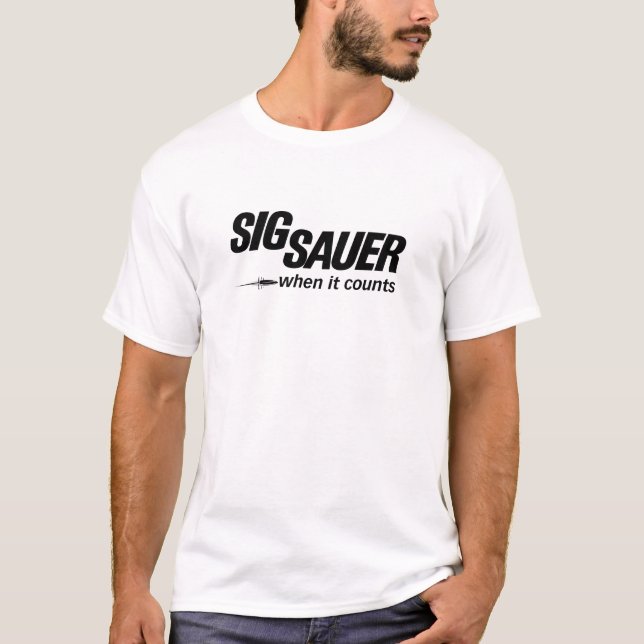 SIG Sauer Went it Count T-Shirt (Front)