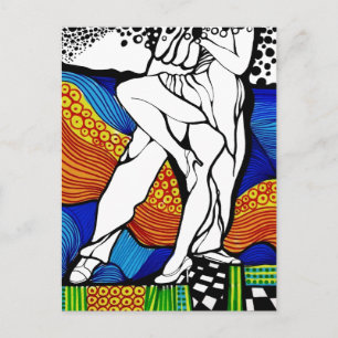 Siga el Baile Postcard