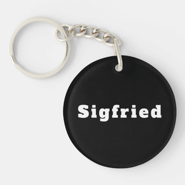 Sigfried Key Ring (Front)