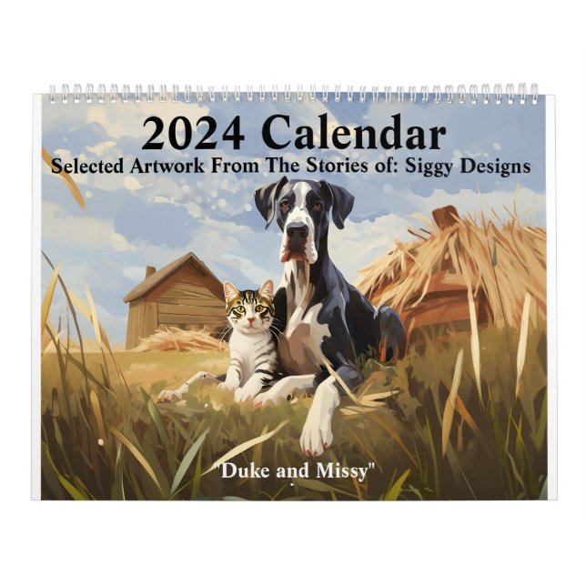"Siggy Design 2024 Calendar"  Calendar (Cover)