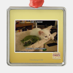 Sigh. Iz bored Metal Tree Decoration
