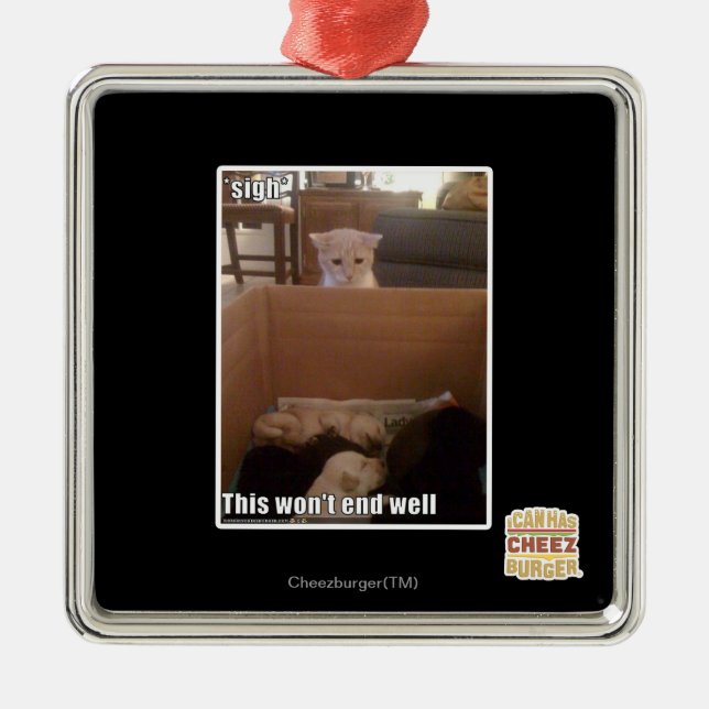 sigh metal ornament (Front)