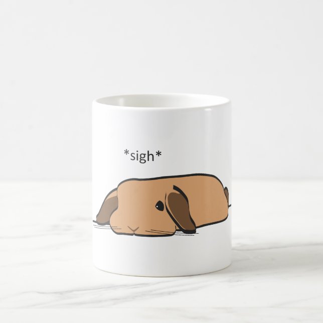 SIGHING LOP COFFEE MUG (Center)