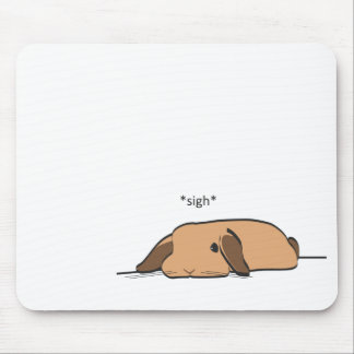 SIGHING LOP MOUSE PAD