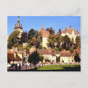 Sighisoara, Mediaeval towers Postcard