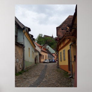 Sighisoara Mediaeval Town Transylvania Poster
