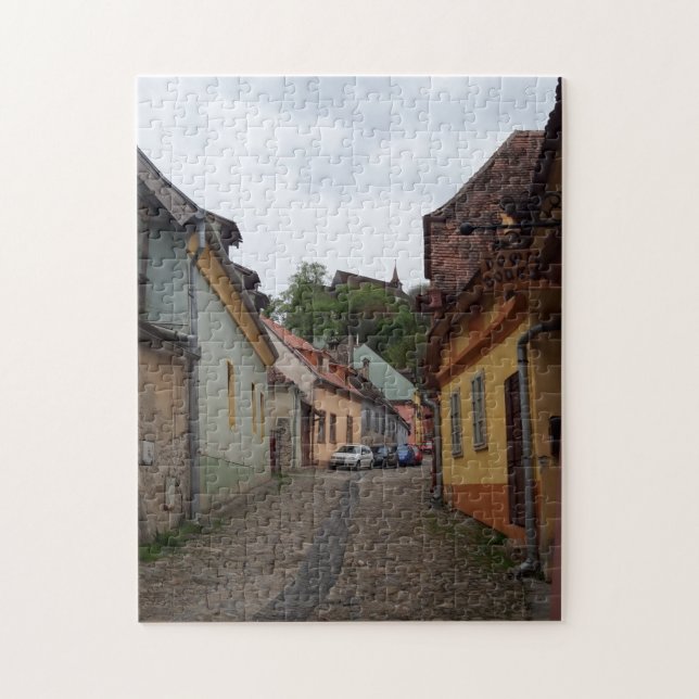 Sighisoara Transylvania Mediaeval City Jigsaw Puzzle (Vertical)