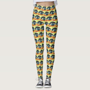 Sight Blue eye art Leggings