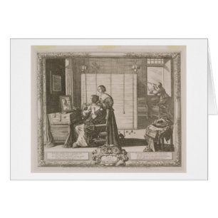 Sight, engraved by the artist, c.1630-40 (engravin