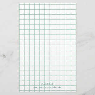 Sight Problems? Use large plaid fabric Stationery