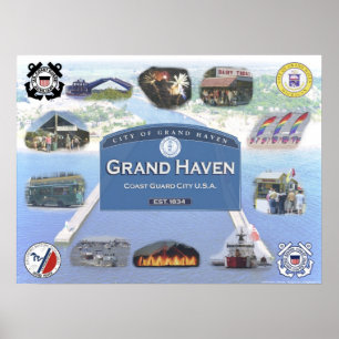 Sights of the Summer - Grand Haven, Michigan Poster