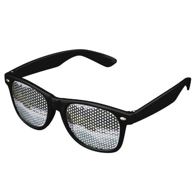 Sightseeing at Niagara Falls Retro Sunglasses (Angled)