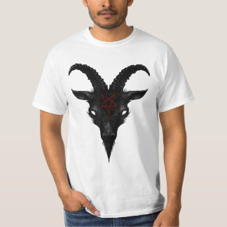 Sigil of Baphomet Goat of Mendes Satan Dark Goth P T-Shirt