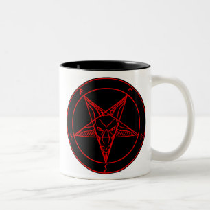 SIGIL of BAPHOMET Two-Tone Coffee Mug