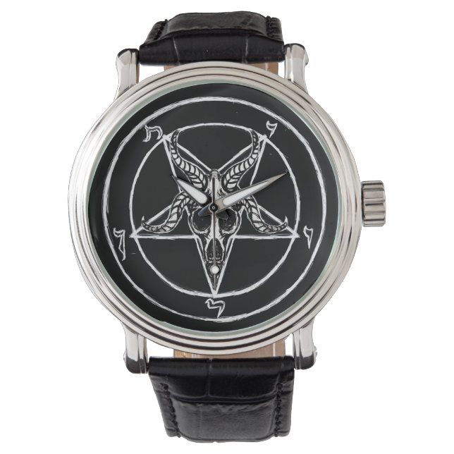 Sigil Of Baphomet Vintage Watch (Front)