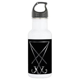 Sigil of Lucifer- A symbol of satanism 532 Ml Water Bottle