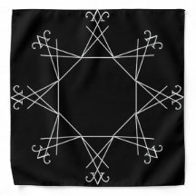 Sigil of Lucifer Compass Rose Bandanna