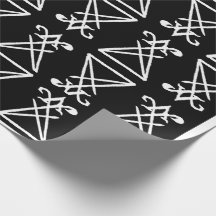 Sigil of Lucifer Wrapping Paper