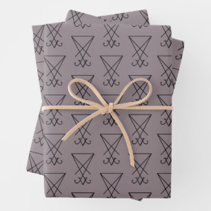 Sigil of Lucifer Wrapping Paper Sheet
