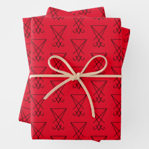 Sigil of Lucifer Wrapping Paper Sheets