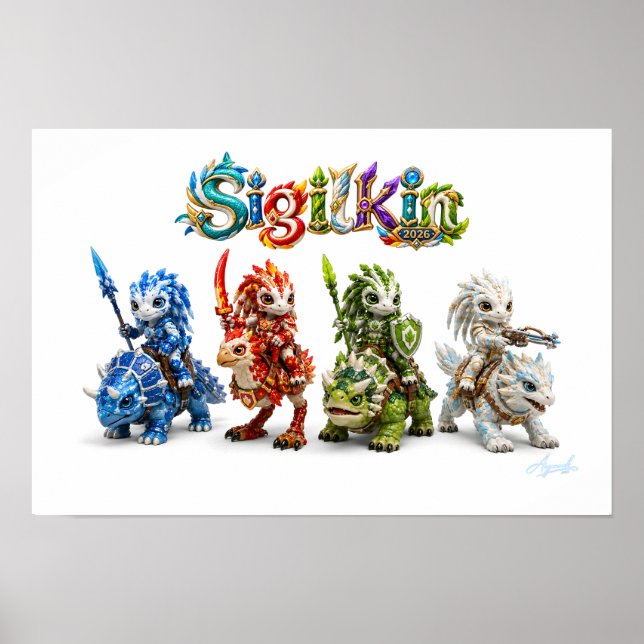 Sigilkin — Second Legion of Riders Poster (Front)