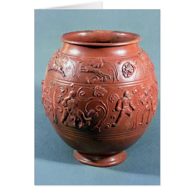Sigillated pot, from Lezoux, Puy-de-Dome (Front)