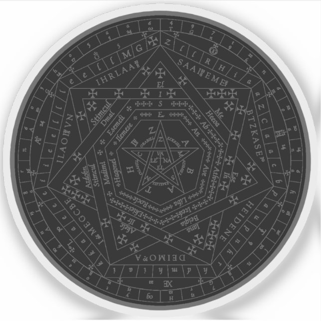 Sigillum Dei Aemeth (grey) (Front)
