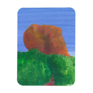 Sigiriya Rock Magnet