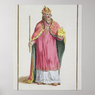 Sigismund (1368-1437) Holy Roman Emperor (1433-37) Poster