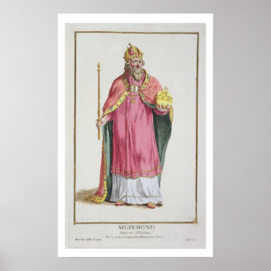 Sigismund (1368-1437) Holy Roman Emperor (1433-37) Poster