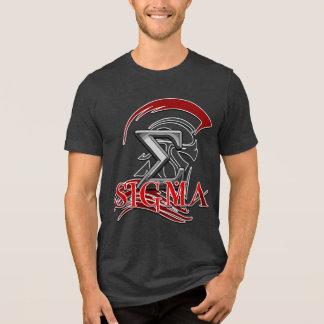 SIGM 3 Men's Basic T-Shirt Tri-Blend Shirt