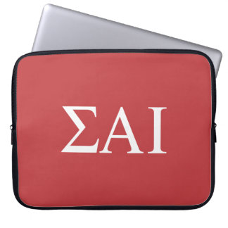 Sigma Alpha Iota Greek Letters Laptop Sleeve