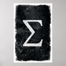 Sigma Art - Math Posters